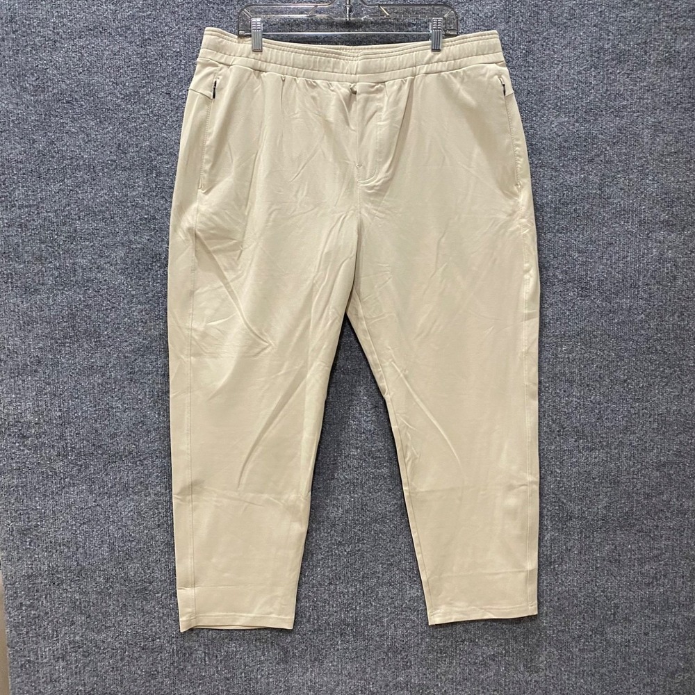 Public Rec All Day Every Day Pant Mens 40x26 Taupe Beige Chino Stretch NWT